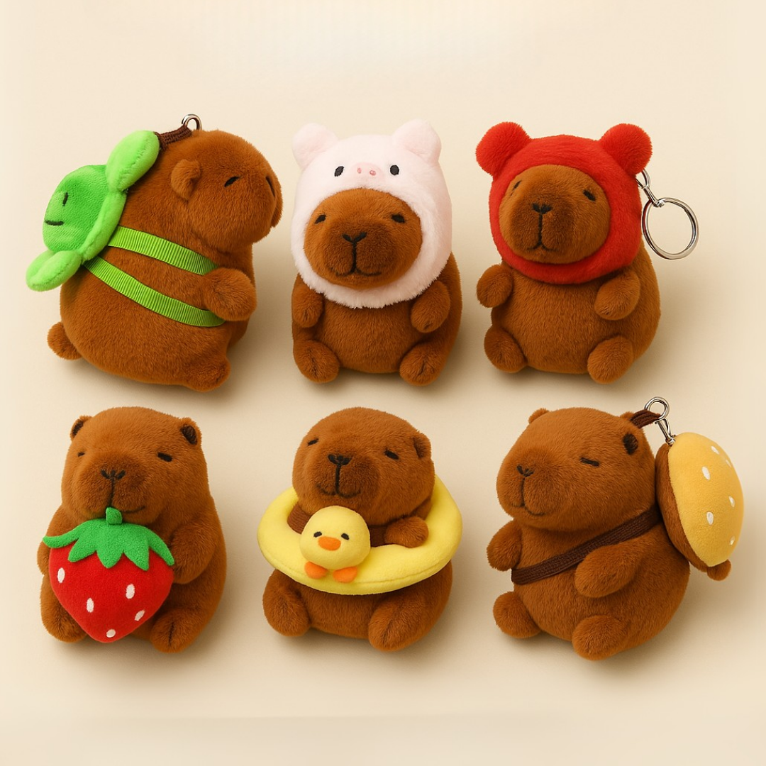 Mini Capivaras - Sua Companhia em Todo Lugar