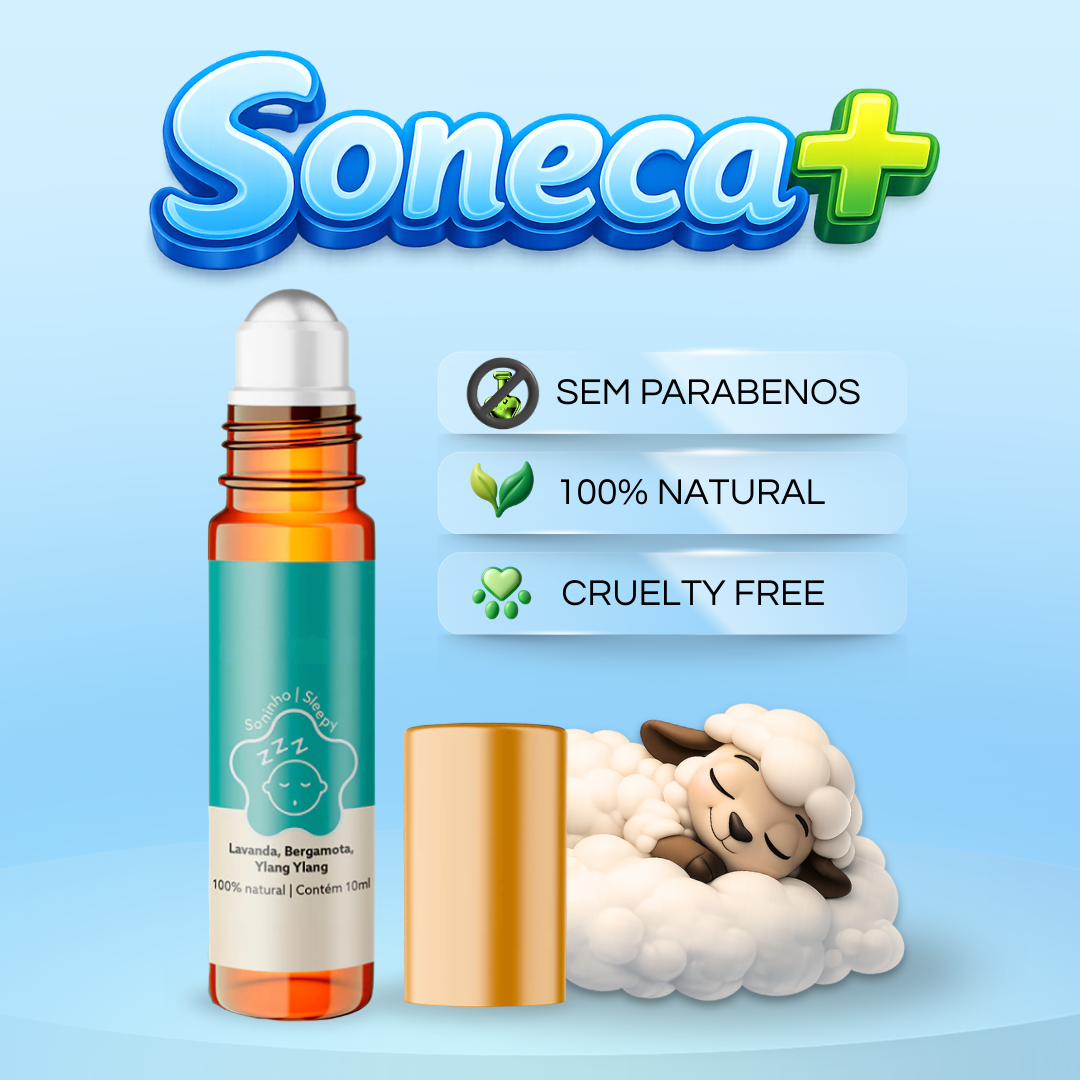 Soneca+ | Aromaterapia Natural para o Sono do Bebê