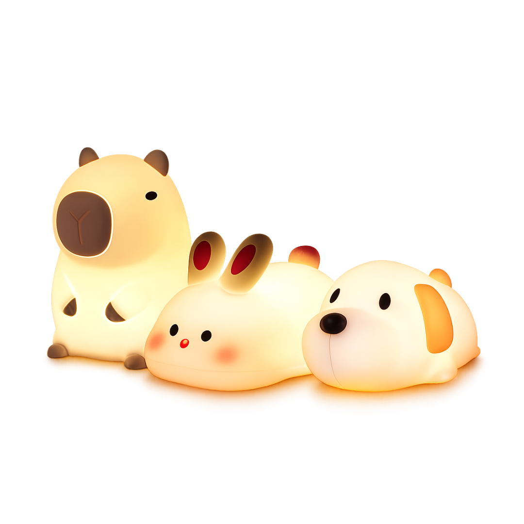 Amiguinhos Luminosos – Luminária Noturna Divertida