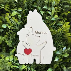 Dia das Mães Família Urso 🐻‍❄️❤️ - Seu Presente Personalizado