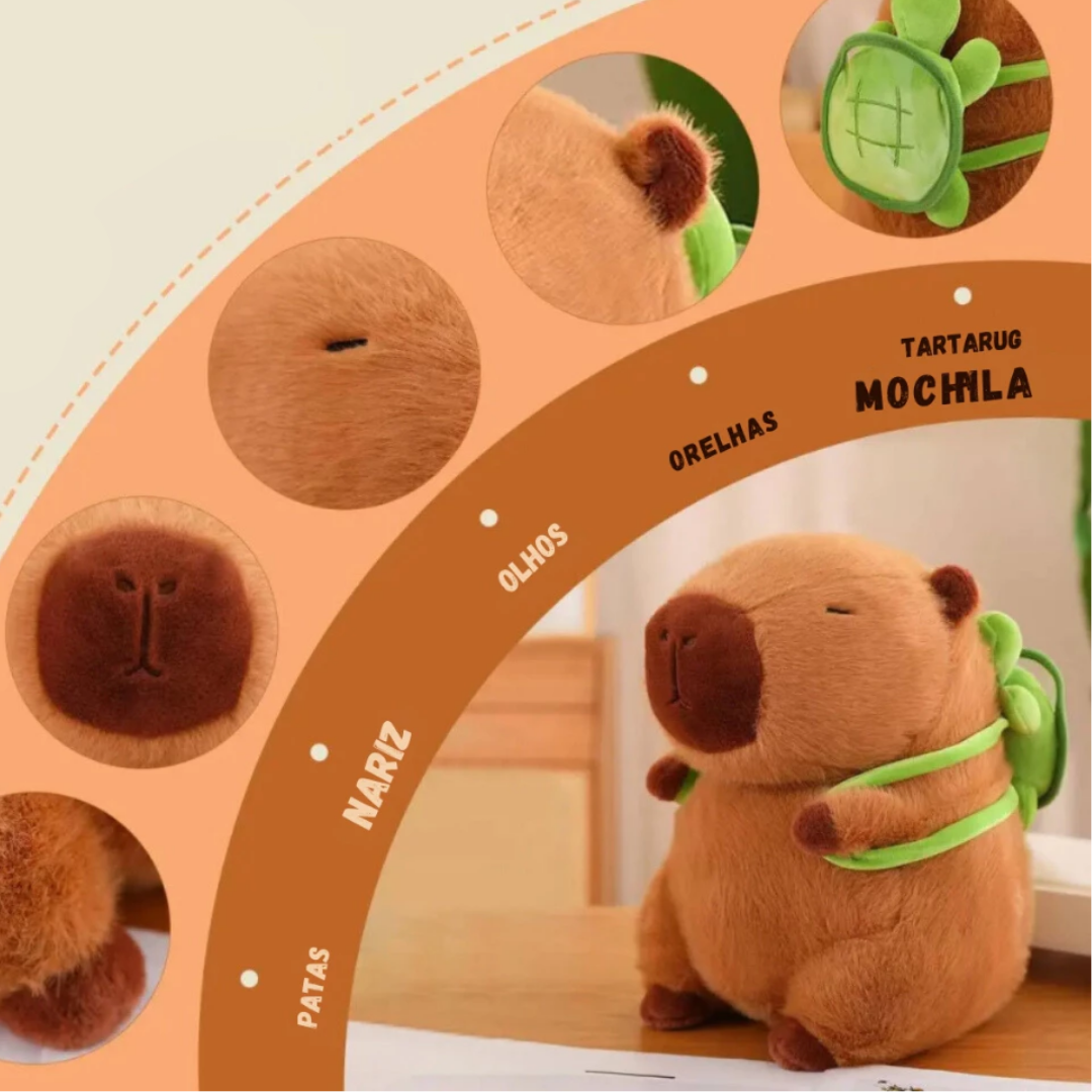 Mini Capivaras - Sua Companhia em Todo Lugar