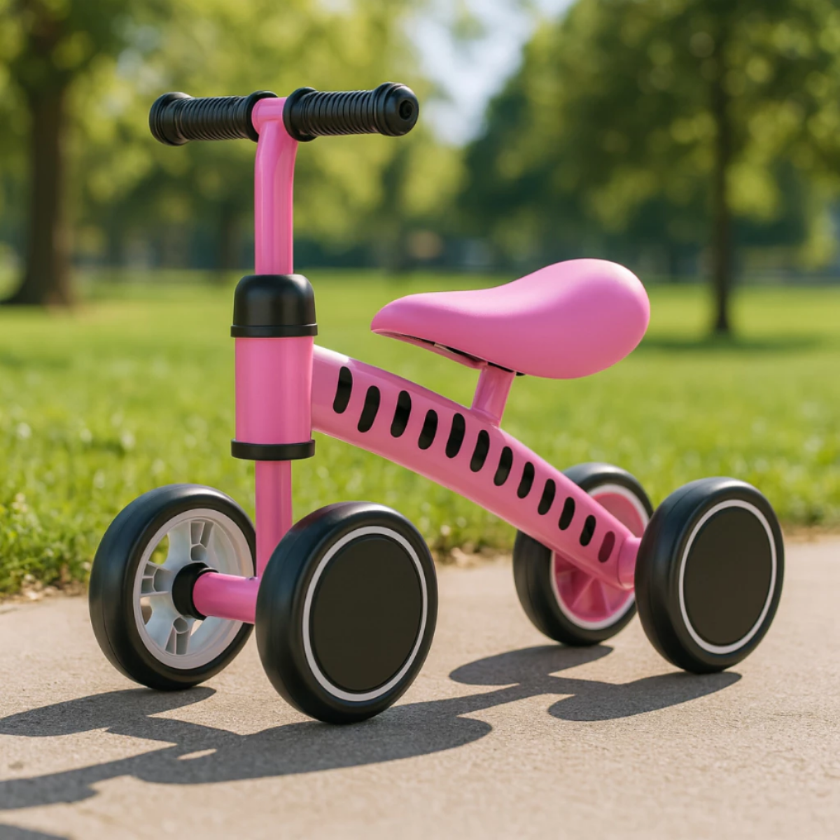 Bicicleta de Equilíbrio Infantil - Primeiros Passos com Segurança