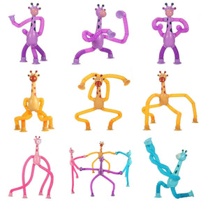 Girapop - A Girafinha Divertida que Estica (Kit com 4 cores)