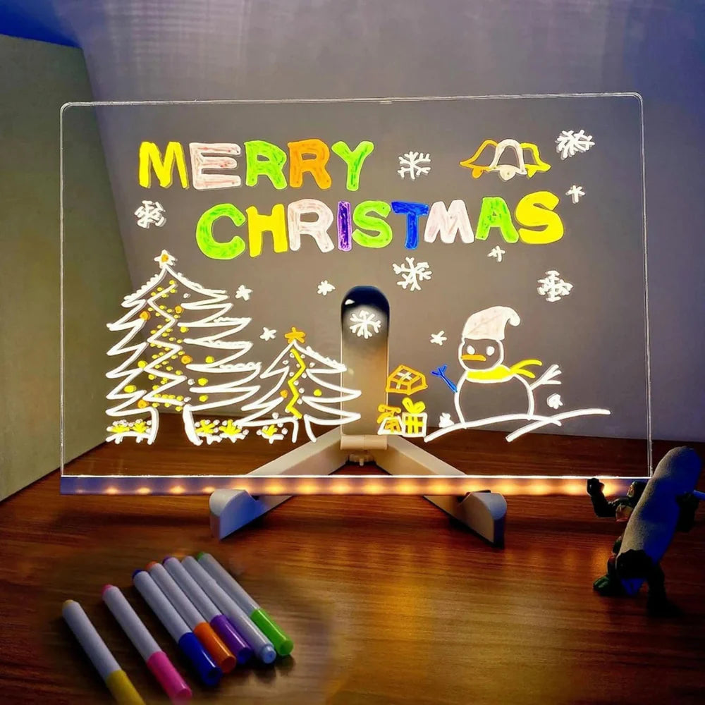 Quadro Mágico para Desenhar com Luz LED Infantil